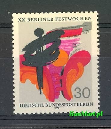 Znaczek Berlin Niemcy 1970 Mi 372 Czyste **