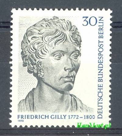 Znaczek Berlin Niemcy 1972 Mi 422 Czyste **