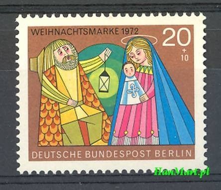 Znaczek Berlin Niemcy 1972 Mi 441 Czyste **