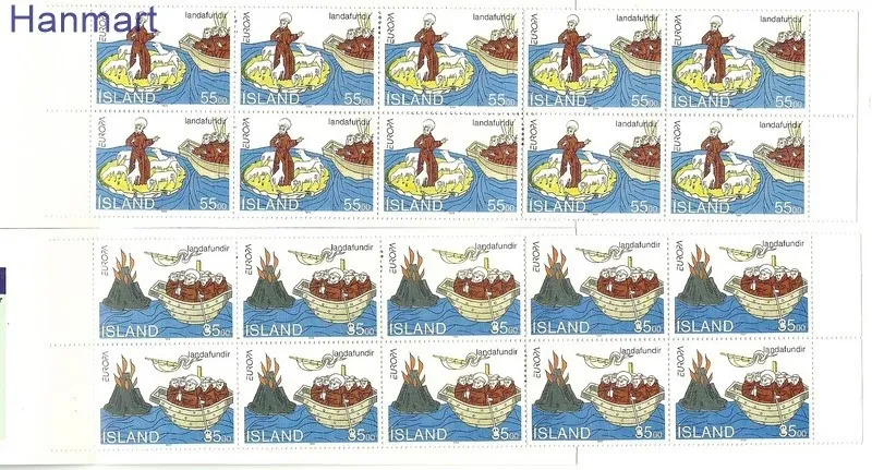 Znaczek Islandia 1994 Mi mh 800-801 Czyste **