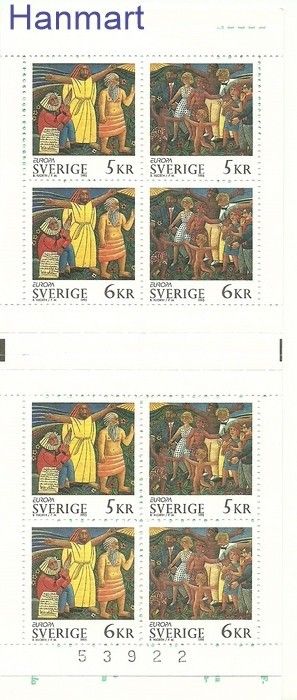 Znaczek Szwecja 1995 Mi mh 202 Czyste **