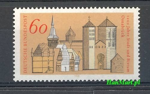 Znaczek Niemcy 1980 Mi 1035 Czyste **