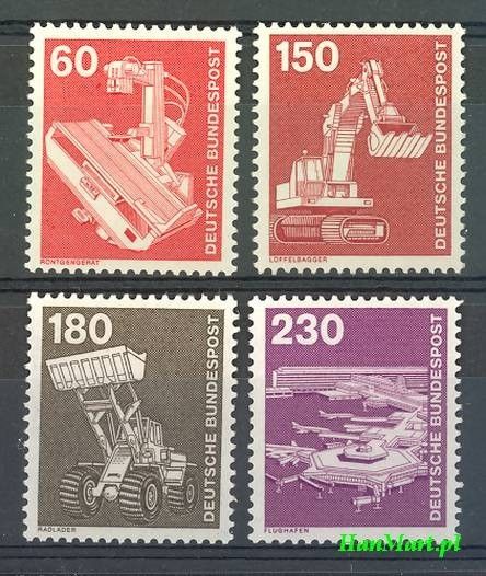Znaczek Niemcy 1978 Mi 990-994 Czyste **