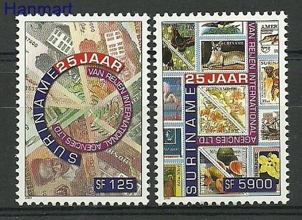 Znaczek Surinam 2000 Mi 1753-1754 Czyste **