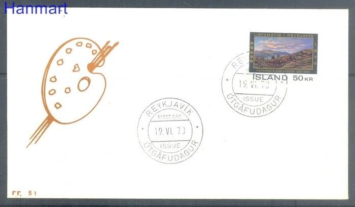 Znaczek Islandia 1970 Mi 446 FDC