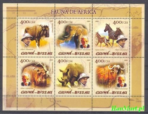 Znaczek Gwinea Bissau 2005 Mi 2824-2829 Czyste **