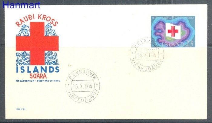 Znaczek Islandia 1975 Mi 509 FDC