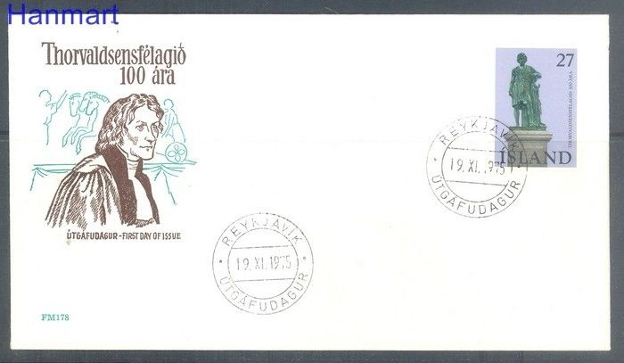 Znaczek Islandia 1975 Mi 511 FDC