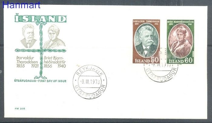 Znaczek Islandia 1978 FDC
