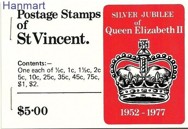 Znaczek St. Vincent 1976 Mi 459-470 Czyste **