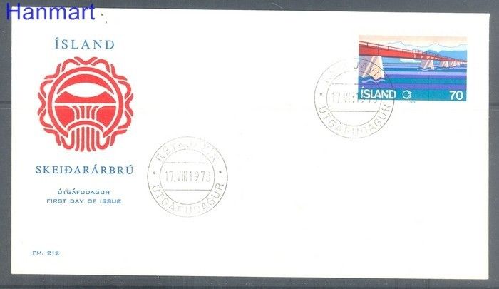 Znaczek Islandia 1978 Mi 534 FDC
