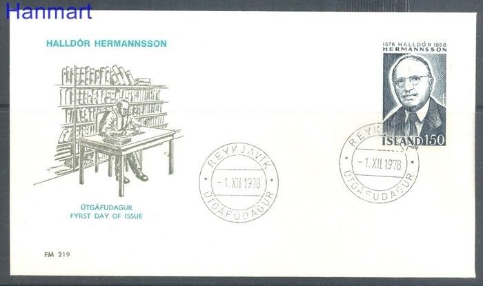 Znaczek Islandia 1978 FDC