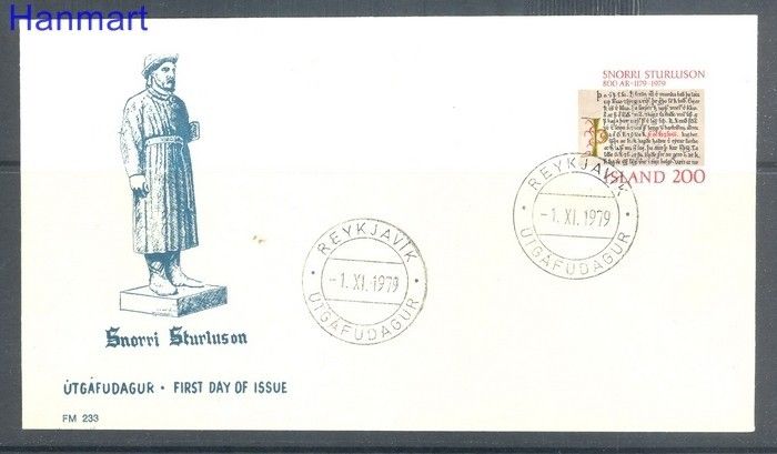 Znaczek Islandia 1979 Mi 546 FDC