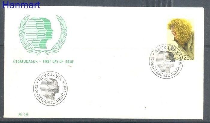 Znaczek Islandia 1985 FDC