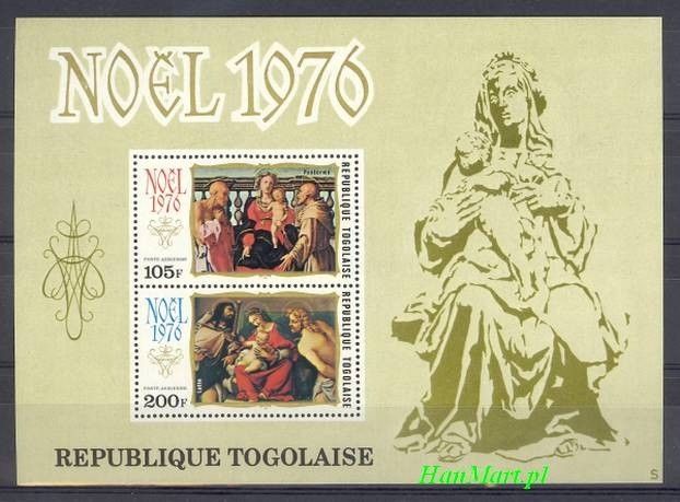 Znaczek Togo 1976 Mi bl 108 Czyste **