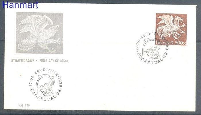Znaczek Islandia 1989 Mi 703 FDC