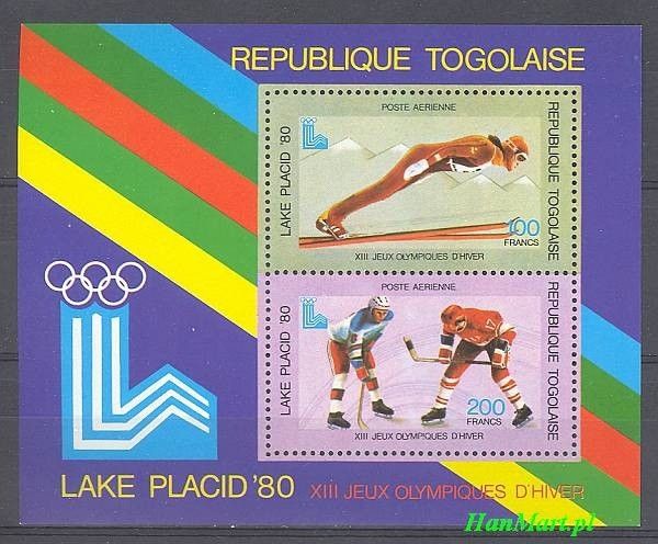 Znaczek Togo 1980 Mi bl 151 Czyste **