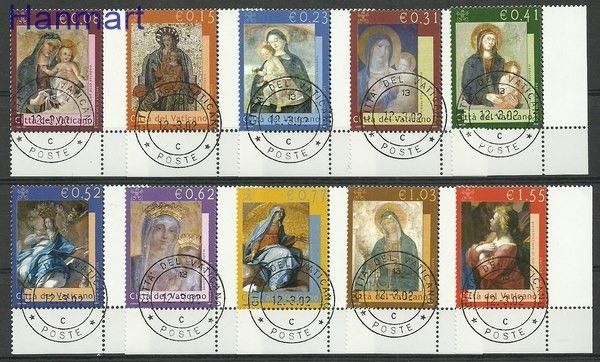 Znaczek Watykan 2002 Stemplowane