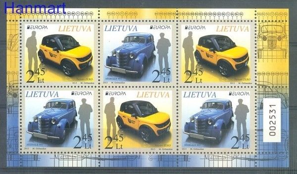 Znaczek Litwa 2013 Mi mh 1131-1132 Czyste **