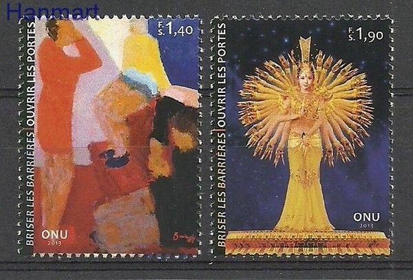 Znaczek Narody Zjednoczone Genewa 2013 Mi 832-833 Czyste **