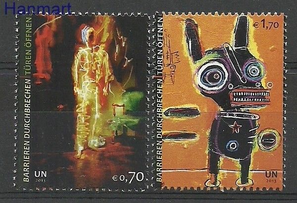 Znaczek Narody Zjednoczone Wiedeń 2013 Mi 791-792 Czyste **