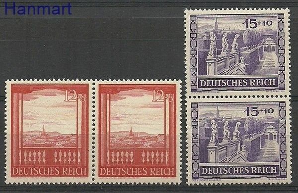 Znaczek Deutsches Reich / III Rzesza 1941 Mi 804-805 Czyste **