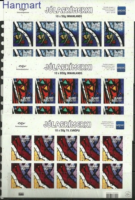 Znaczek Islandia 2013 Mi fol 1411-1413 Czyste **