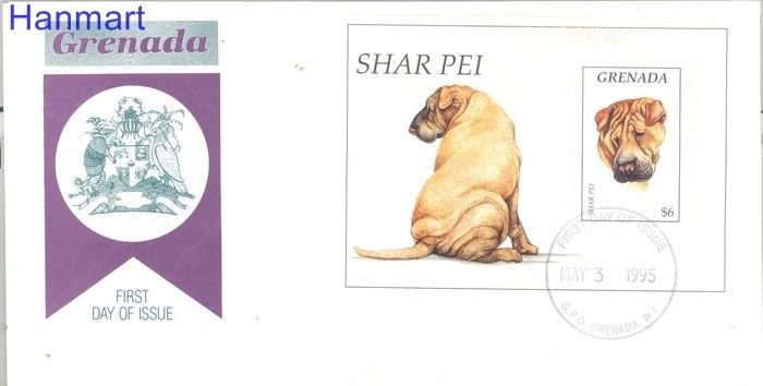 Znaczek Grenada 1995 Mi bl 389 FDC