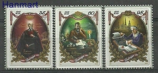 Znaczek Łotwa 2013 Mi 877-879 Czyste **