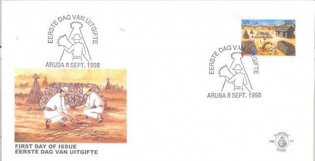 Znaczek Aruba 1998 Mi 225 FDC