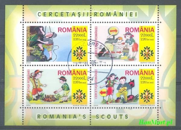 Znaczek Rumunia 2005 Mi bl 357 Stemplowane