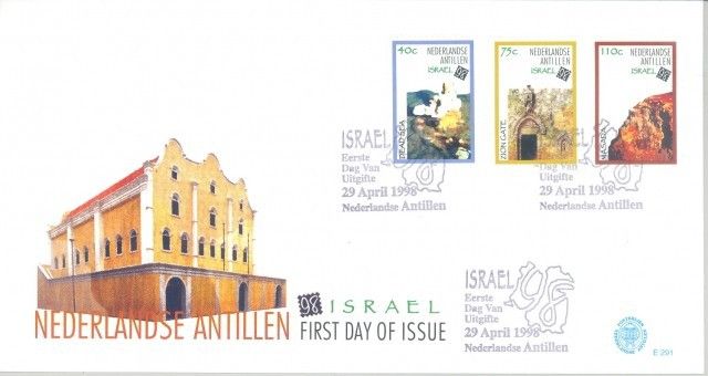 Znaczek Antyle Holenderskie 1998 Mi 951-953 FDC