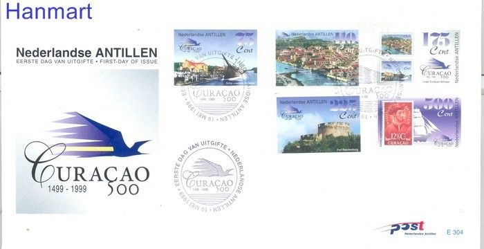 Znaczek Antyle Holenderskie 1999 Mi 1000-1004 FDC