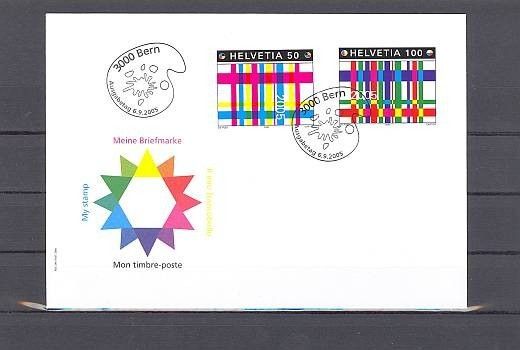 Znaczek Szwajcaria 2005 Mi 1935-1936 FDC