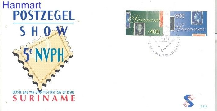 Znaczek Surinam 1998 Mi 1661-1662 FDC