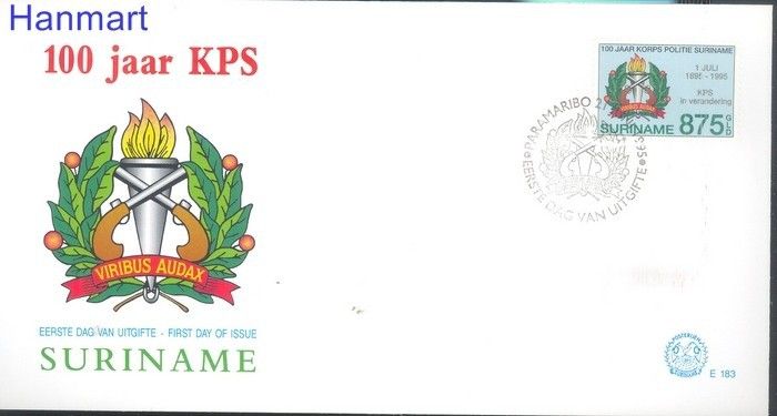 Znaczek Surinam 1995 Mi 1520 FDC