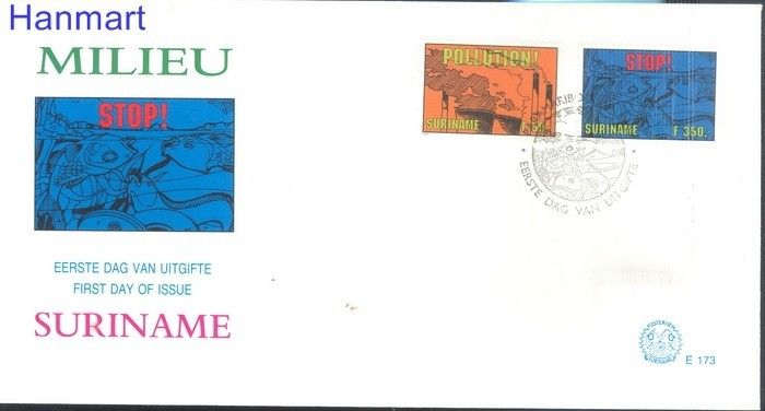 Znaczek Surinam 1994 Mi 1475-1476 FDC