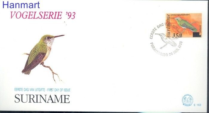 Znaczek Surinam 1993 Mi 1430 FDC