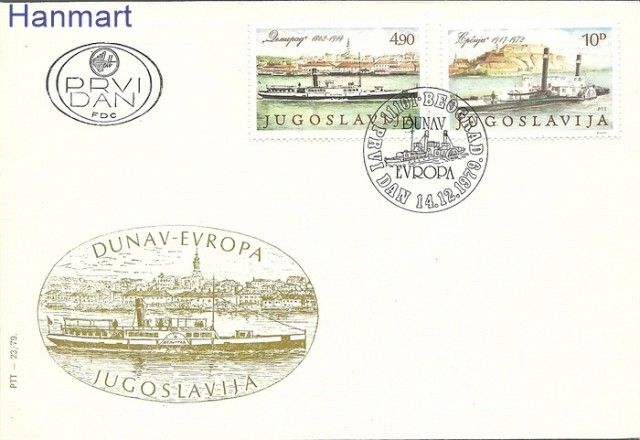 Znaczek Jugosławia 1979 Mi 1816-1817 FDC