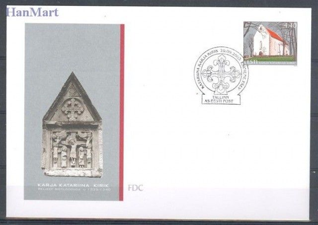 Znaczek Estonia 2005 Mi 526 FDC