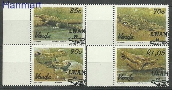 Znaczek Venda 1992 Mi 246-249 Stemplowane