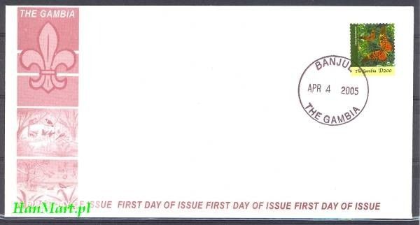 Znaczek Gambia 2005 Mi 5481 FDC