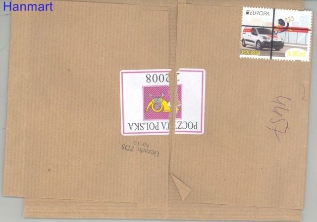 Znaczek Polska 2013 Mi opz 4607 Koperty stemplowane