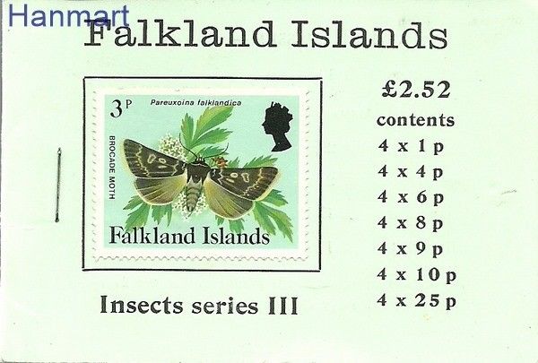 Znaczek Falklandy 1984 Mi mh 390+393+395+397-401 Czyste **