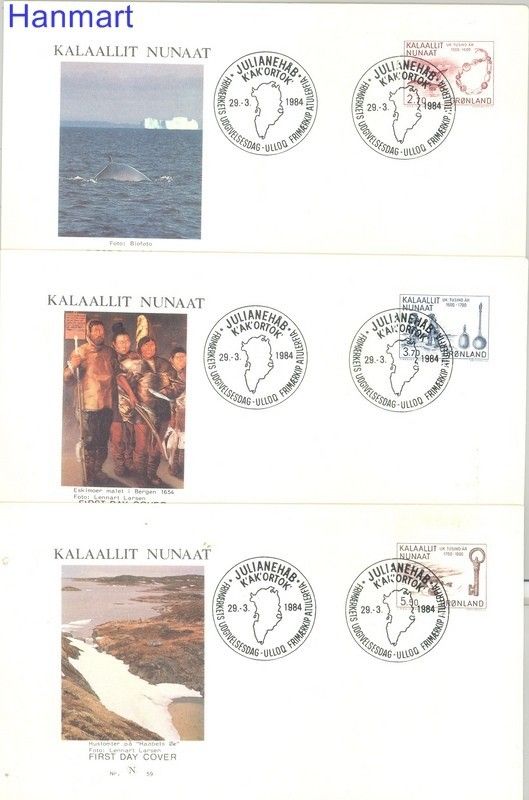 Znaczek Grenlandia 1984 FDC