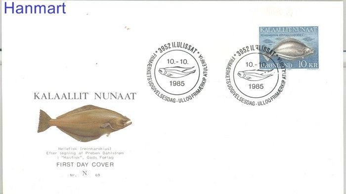 Znaczek Grenlandia 1985 Mi 162 FDC