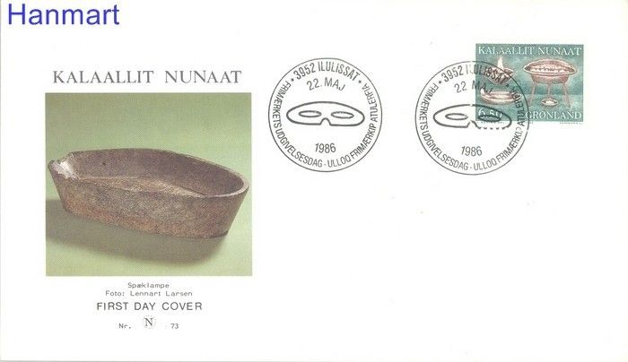 Znaczek Grenlandia 1986 Mi 166 FDC