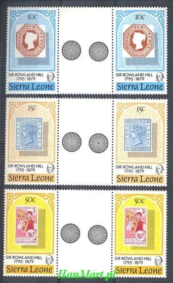 Znaczek Sierra Leone 1979 Mi 586-588 Czyste **