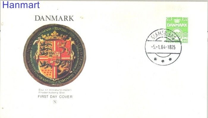Znaczek Dania 1984 Mi 792 FDC