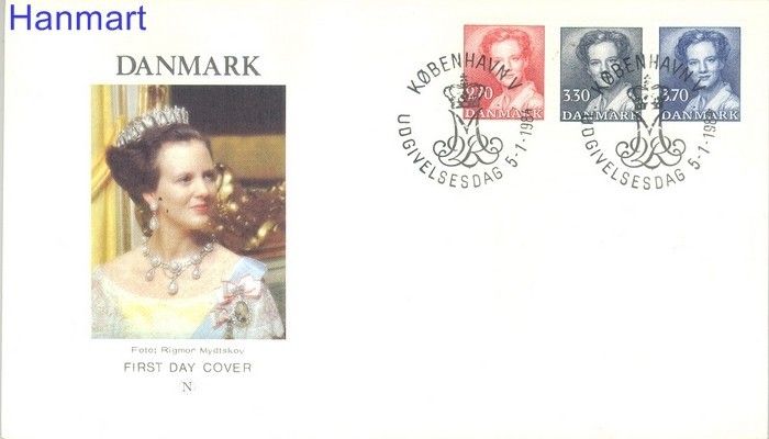 Znaczek Dania 1984 FDC